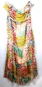 Vintage The Limited Y2K Strapless Maxi Dress Sz XL Ruffle Beach Fairy Whimsical - Picture 1 of 9