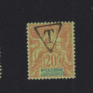 Timbre Nouvelle-Calédonie Taxe colonie française N° 4, 20 Groupe charnière 1411F - Imagen 1 de 3