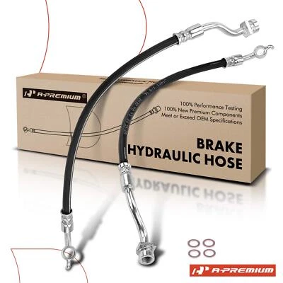 A-Premium 2x Manguera hidráulica de freno lateral trasero para Hyundai Genesis Coupé 2010-2016 Foto 1 de 4