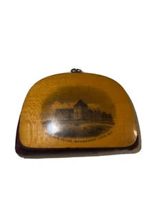 vintage wooden change purse - Picture 1 of 6