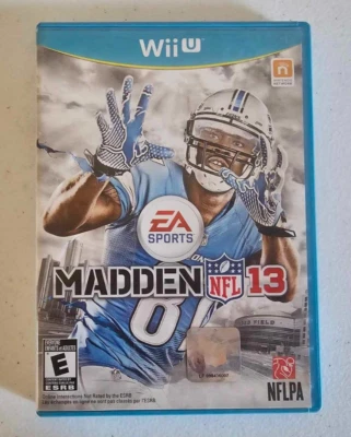 Madden NFL 13 (Nintendo Wii U, 2012) Complete - Image 1 of 4
