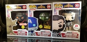 Funko Marvel Gameverse Exclusives - PUNISHER 2099, CIVIL WARRIOR & KING GROOT - Imagen 1 de 10