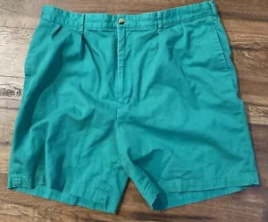 Preswick & Moore Men’s Golf Shorts Size 38 Waist Green - Picture 1 of 6