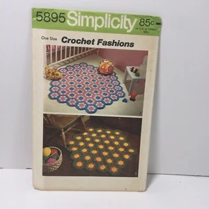 Simplicity Crochet Fashions 5895 Teppiche - Bild 1 von 3