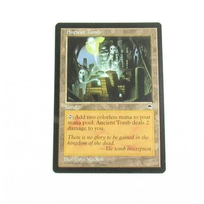 MTG Magic the Gathering - Ancient Tomb (Tempest) LP - Image 1 of 3