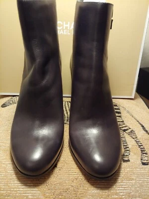 Botín para mujer Michael Kors Margaret carbón Dk. Bota Gris Talla 8.5 (NUEVA EN CAJA) Foto 1 de 4