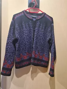 Damen DALE of Norway Casual Collection stick jacke Wolle+Silk Gr.M - Bild 1 von 7