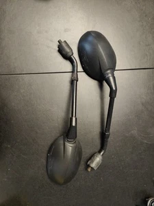 2012 TRIUMPH EXPLORER LEFT AND RIGHT OEM MIRROR MIRRORS ON PAIR - Picture 1 of 13
