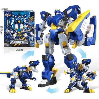 NEW Miniforce Tarbo Storm T-Rex Super Dino Power 2 Transforming Robot Figurine - Image 1 of 4