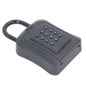 Key Lock Box Six-digit Password Wall-mounted Combination Keypad Storage Box - Picture 1 of 31
