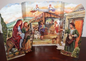 Nostalgischer Weihnachtskalender, recht guter Zustand, (8) - Bild 1 von 3