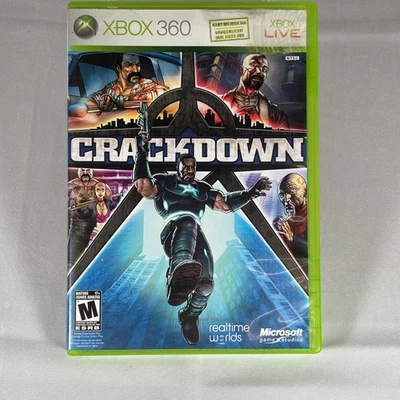 Crackdown 2007 Microsoft Xbox 360 complete Game CIB tested & working - Image 1 of 4