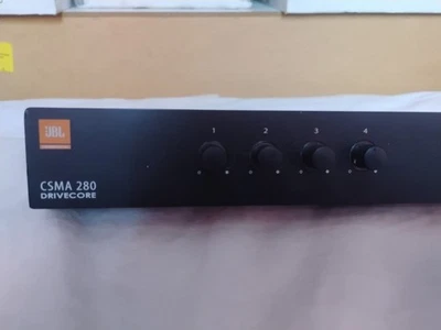 JBL CSMA280 Commercial Series Mixer 2x80Watt Amplifier 8 Channel Input - Image 1 of 4