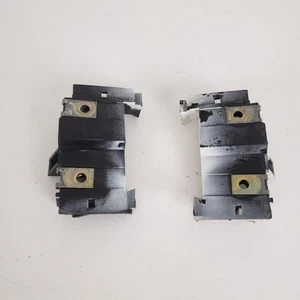 BMW E30 Late Front Plastic Bumper Mounting Bracket L & R 51111953097 51111953098 - Picture 1 of 9