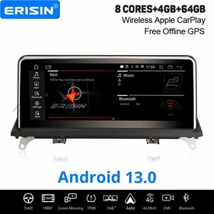 10,25" 64GB Android 14 Autoradio BMW X5 E70 X6 E71 CCC CarPlay DAB+ WiFi BT Navi - Bild 1 von 12