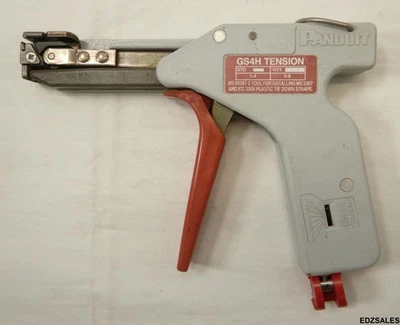 Panduit GS4H STD Tensinon Cremallera Envoltura Pistola Cable Lazo Herramienta de Instalación Foto 1 de 4