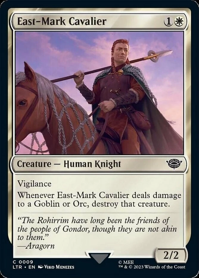 x1 East-Mark Cavalier - Lord of the Rings - NM - MTG - Image 1 of 1