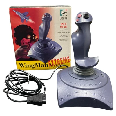 VTG Logitech Wingman Extreme Digital PC Computer Joystick In Original Box #3002 - Image 1 of 4