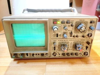 *UNTESTED* HAMEG GMBH 60 MHZ OSCILLOSCOPE HM605 TYPE D-6000 FRANKFURT AM MAIN 7 - Image 1 of 4