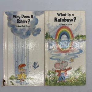 Lot of 2 - A Just Ask Book Hardcover Weekly Readers VINTAGE 1983 - Bild 1 von 7