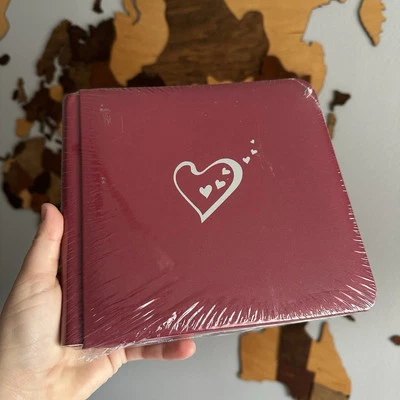 MEMORIAS CREATIVAS Sellado 7”x 7” Paquete de Amor Corazón Álbum de Recortes Álbum de Fotos Nuevo Foto 1 de 4