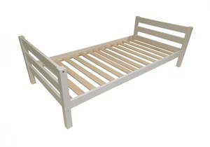 HOME AFFAIRE Einzelbett "MIKE", Jugendbett, Kinderbett zertifiziertes Massivholz - Bild 1 von 4