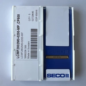 SECO / LCMF2802M0-0200-MP,CP500 / Original Original CNC Alu Klinge 10 Stück - Bild 1 von 5