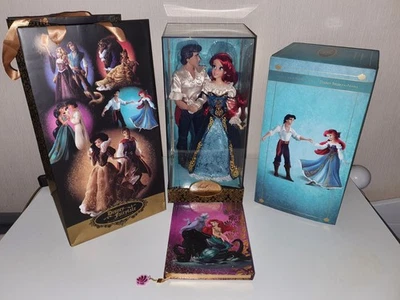 Disney Limitierter Puppen Set Fairytale Designer Collection Arielle und Eric  - Bild 1 von 4