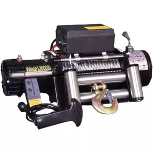 Electric Winch Vehicle-Mounted Rope Winder Crane Vehicle-Mounted Towing Motor - Picture 1 of 21