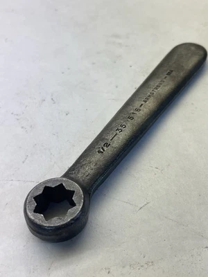 Armstrong 35-516 1/2" extremo único 8 puntos extremo cuadrado caja llave de extremo (25N45) Foto 1 de 4