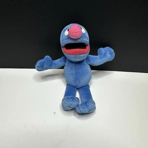Gund Sesame Street Blue Grover Bean Bag Stuffed Animal Doll Toy 7" - Picture 1 of 6