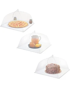 3PC Large Pop-Up Mesh Food Covers Tent Umbrella(17"X17"X9")Home&Outdoors,Picnics - Picture 1 of 10