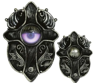 Halloween Doorbell with LED Lightup Eye Eyeball Creepy Sound & Light Prop DELUXE - Picture 1 of 4