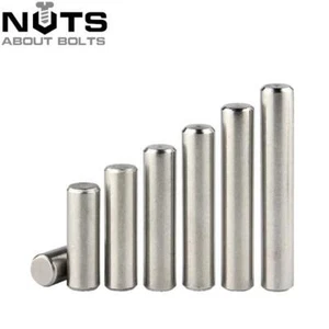 M3 M4 M5 M6 M8 M10 A2 Stainless Steel Metric Dowel Pins DIN7 - Picture 1 of 1