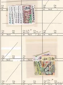 MALAY /KEDAH^^^^^^x2 MNH sets (ORCHIDS, BUTTERFLIES) @@xdco 4159ked - Picture 1 of 1