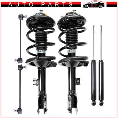 For 2008-2013 Mitsubishi Outlander Front Rear Complete Struts Shocks Sway Bars - Imagem 1 de 4