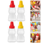 4PCS Small Sauce Containers Kitchen Accessories Dressing Bottle Mini Squeeze