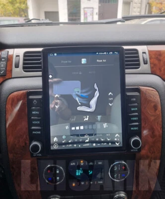 Car Dash Radio Stereo GPS CarPlay For 2007-14 GMC Yukon Chevrolet Suburban Tahoe - Image 1 of 4