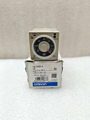 Omron H3CR-A Timer 0-1.2 Min 100-240VAC - Image 1 of 4
