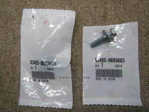 HONDA NSX NA1 NA2 BULLONI-LAVASTOVIGLIE (6X30) X2pz COMPRESSORE AC 93405-06030-05 originale2 - Foto 1 di 9