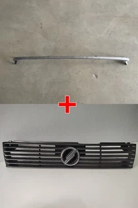 NISSAN Sunny Sentra B13 1st Gen Front Radiator Grille+Bumper filler JDM 1990-95 - Picture 1 of 18