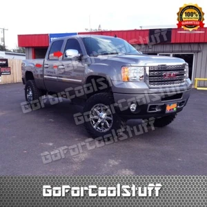 Manija de 4 puertas para 07 08 09 10 11 12 13 GMC Sierra sin paquete + cubierta cromada de espejo completo - Imagen 1 de 2