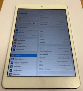Apple Ipad Mini 2 16GB wifi and Vodafone - Picture 1 of 9