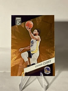 2022-23 Panini Donruss Elite Basketball Orange Parallel Stephen Curry - Picture 1 of 2
