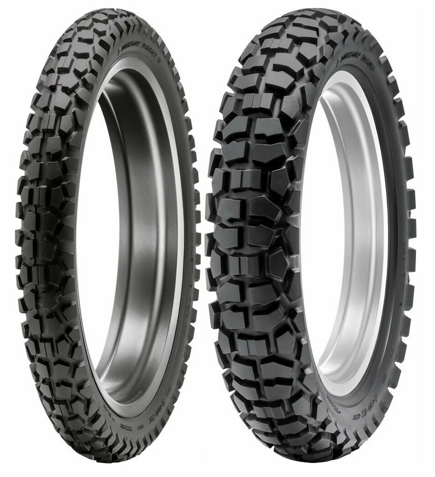 Dunlop 90/90-21 & 120/80-18 D605 Tire Set Honda CRF250L/XR250L & Suzuki DRZ400S - Image 1 of 1