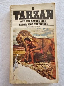 Tarzan & The Golden Lion EDGAR RICE BURROUGHS ACE PB FANTASY CLASSIC BORIS COVER - Foto 1 di 6