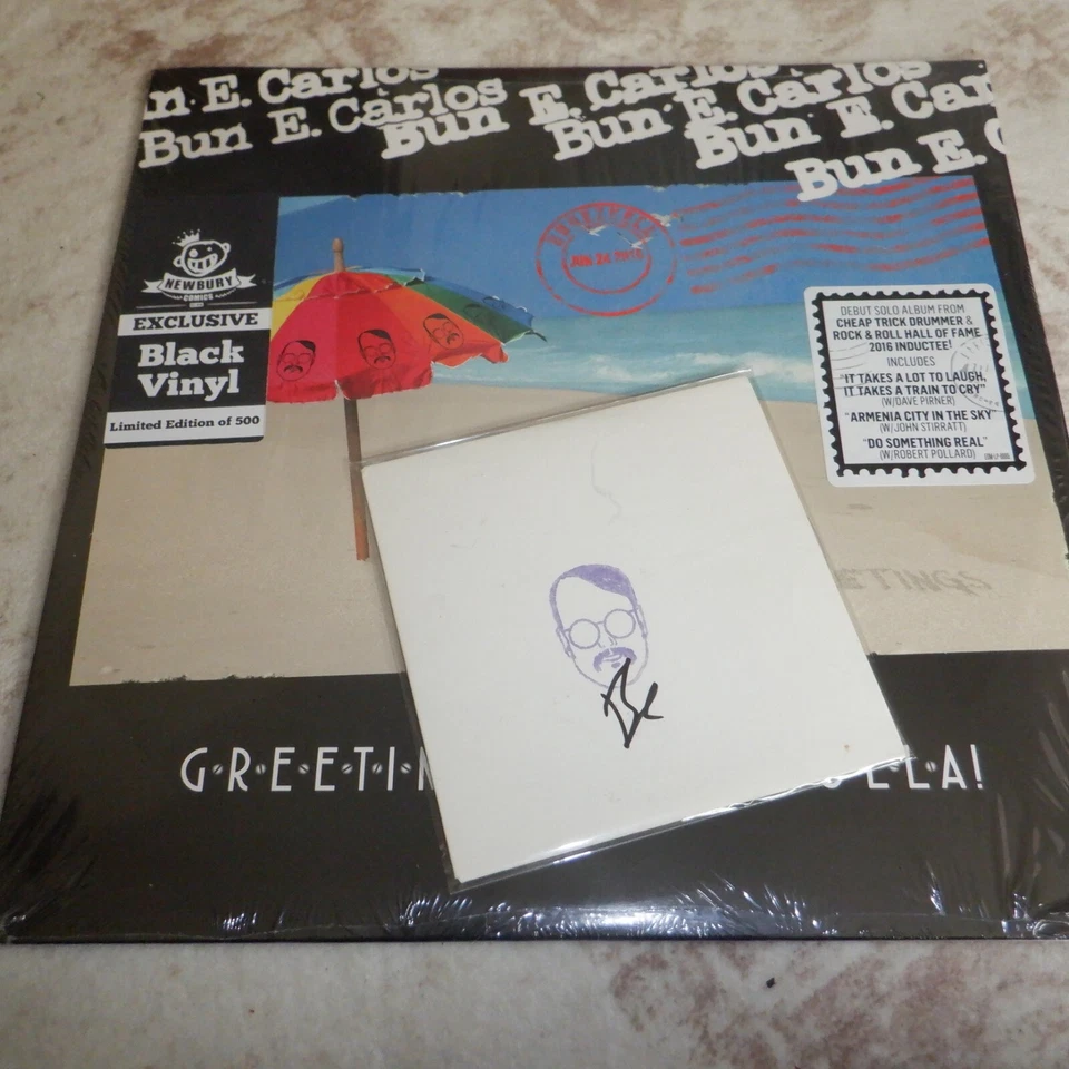 BUN E.'s Basement Bootlegs CD Gigs 79-94 SIGNED Greetings From Bunezuela LP viny - Image 1 of 4