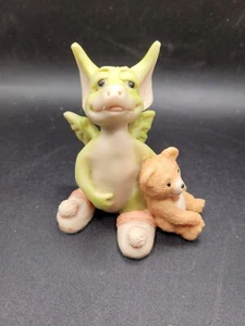 Vintage 1989 Whimsical World of Pocket Dragons Real Musgrave ~ Drowsy Dragon ~ - Bild 1 von 7