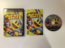 Pac-Man World 3 (Sony PlayStation 2 PS2, 2005) Namco Bandai Group - Complete