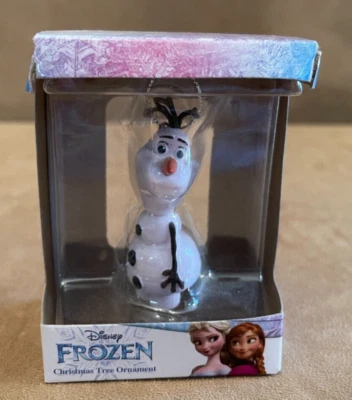Olaf Disney Frozen Ornament in Box hanging figurine small - Image 1 of 2